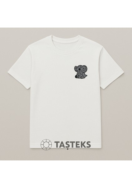 Taşlı Ütülenebilen Veya Sticker Olarak Kullanılabilen Fil Modeli fiyatları