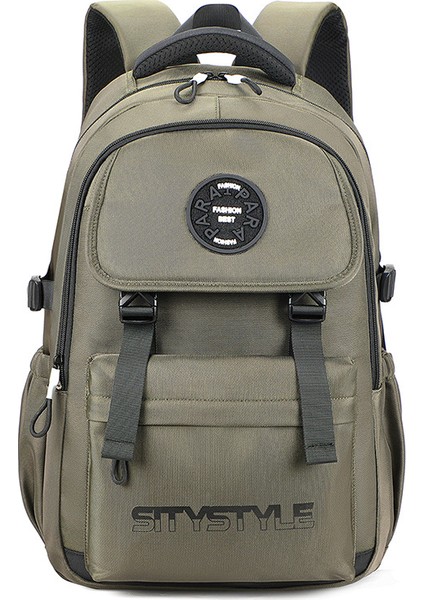 Yeni Yüksek Değerli Büyük Kapasiteli Ortaokul ve Lise Öğrencileri Kız Çanta Hafif Okul Çantası Moda Eğlence Omuz Sırt Bilgisayar Çantası (Yurt Dışından)