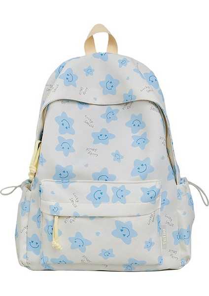 Yeni Japon Ins Rüzgar Taze Okul Çantası Tatlı Şeker Rengi Yay Sırt Çantası Genç Lise Öğrencileri Hafif Omuz Çantası (Yurt Dışından)