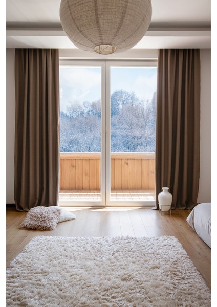 Lunet | 140X270 cm (2 Adet) Blackout Fon Perde