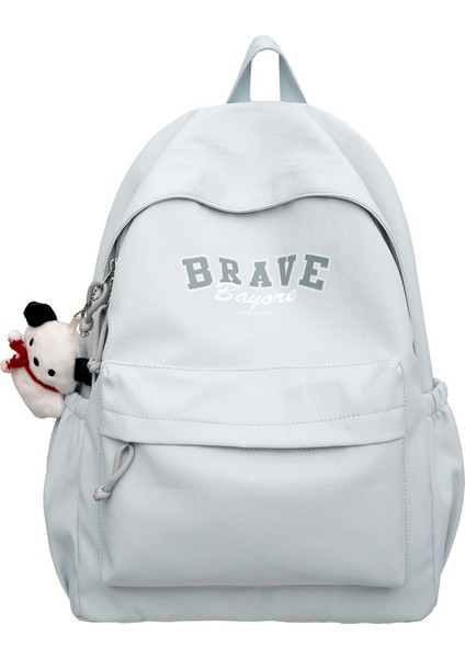 Yeni Okul Çantası Kadın Kore Baskı Küçük Taze Lise Üniversite Öğrencileri Sırt Çantası Kampüs Çift Rüzgar Sen Sistemi Basit Omuzlar Sırt Çantaları (Yurt Dışından)