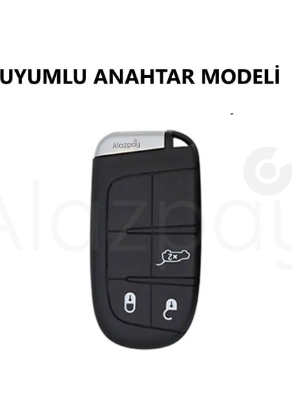 Fiat Egea 500X Jeep Grand Cherokee Wrangler Renegade Compass Chrysler R300C Gold Kenar Tpu Anahtar Kılıfı (1ADET) fiyatları