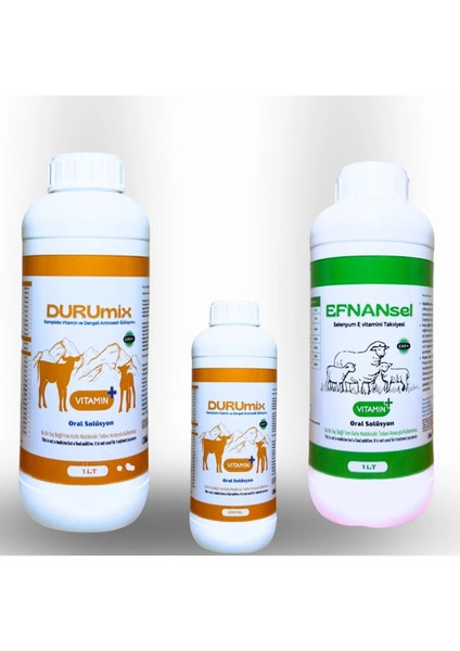 Durumix 1 Litre Vitamin Takviyesi Efnansel 1 Litre Vitamin Takviyesi (500 ml Durumix Hediye)