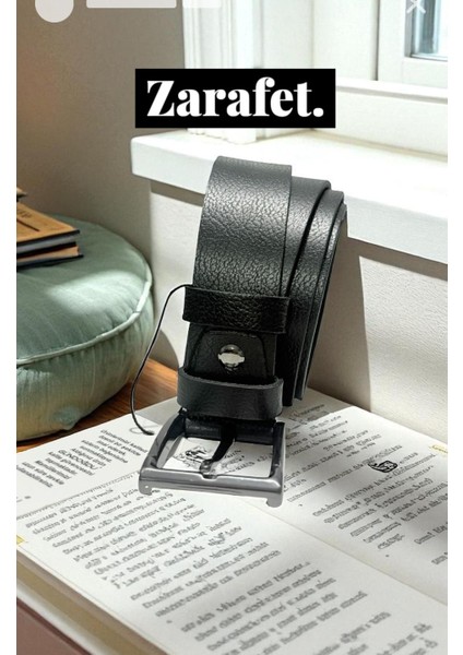 3.5cm Klasik %100 Hakiki Deri Kemer