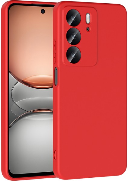 Realme C75 Kılıf Ata Mara Lansman Kapak - Kırmızı