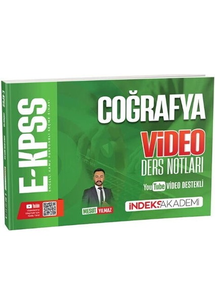Indeks Akademi Ekpss Coğrafya Video Ders Notları - Mesut Yılmaz