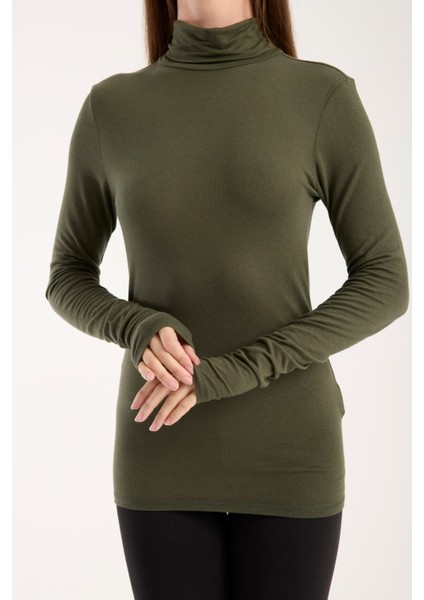 Kadın Balıkçı Yaka Ince Triko Bluz – Esnek ve Yumuşak Doku 3012 fırsatları