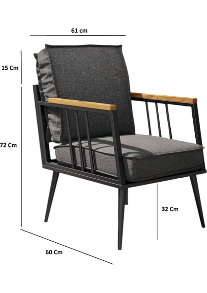 Ultralounge Bahçe Balkon Cafe Koltuk, Kanepe Oturma Takımı indirimleri