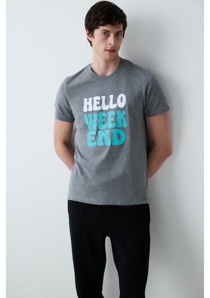 Weekend Çok Renkli Pantolon Cepli Pijama Takımı