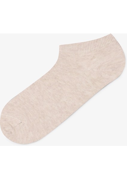 5 Çift Pamuklu Karışık Desenli Patik Çorap modelleri