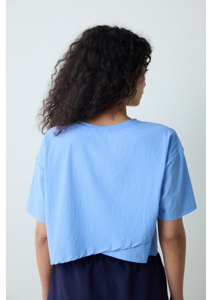 Mavi Bisiklet Yaka Regular Fit Modal Tişört