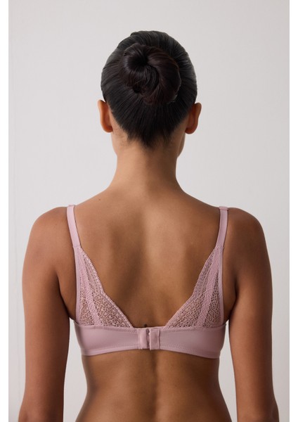 Kirli Pembe Eliza Balensiz Push Up Sütyen