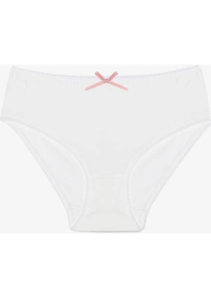 Kız Çocuk Fairy Çizgili Normal Bel 3'lü Külot