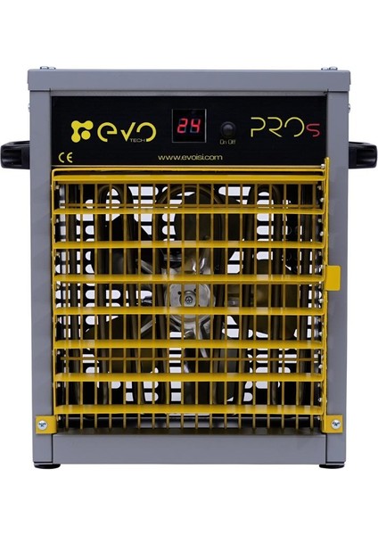 Evo5 Pros - 5 Kw Kumandalı ve Dijital Endüstriyel Elektrikli Fanlı Isıtıcı modelleri