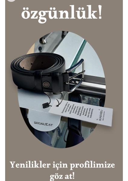 3.5cm Klasik Siyah Birinci Kalite Sunideri Kemer modelleri