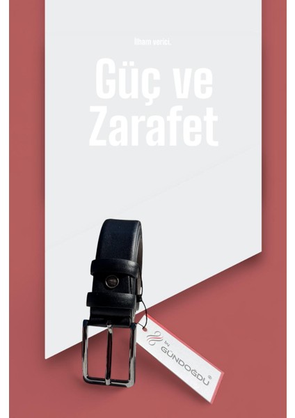 3.5cm Klasik Siyah Birinci Kalite Sunideri Kemer fırsatları