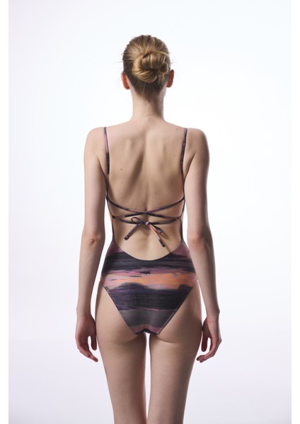 Nixie Minimal Çok Renkli Suit Mayo