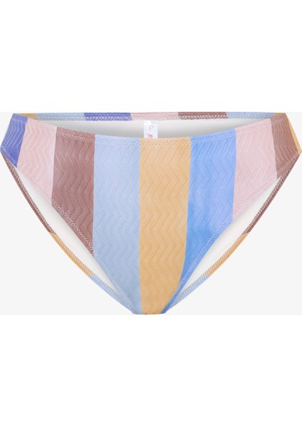 Keira Stripe Çizgili Slip Bikini Altı
