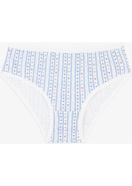 Kız Çocuk Bloom Çok Renkli 5li Slip Külot