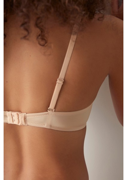 Wowbra Bej Push Up Sütyen