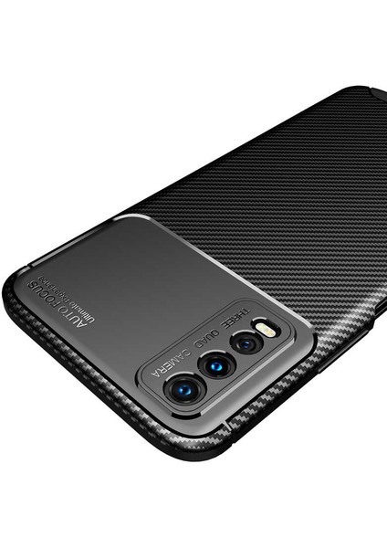 Vivo Y11S Kılıf Ata Negro Silikon Kapak-Lacivert fırsatları