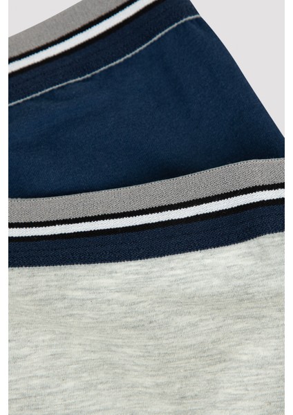 Erkek Pamuklu Mix Basic Same Tape 2li Boxer