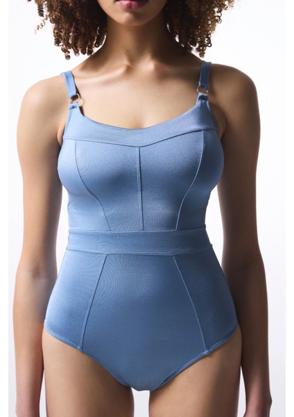 Mavi Dina Korseli Mayo