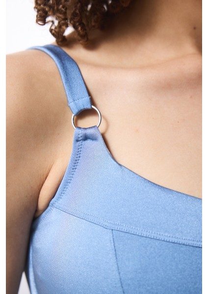 Mavi Dina Korseli Mayo indirimleri