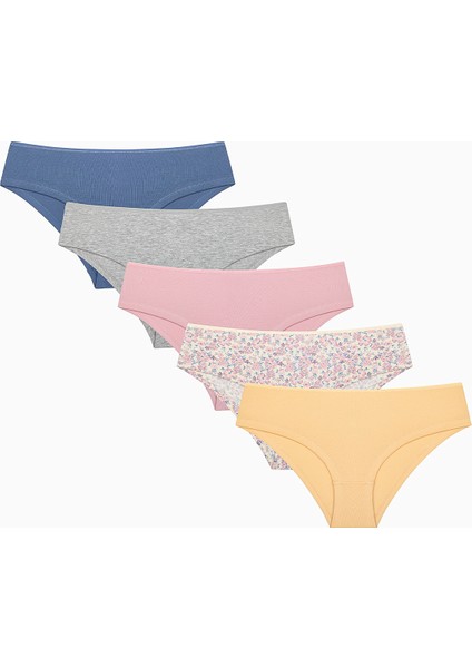 Blossom 5li Hipster Çok Renkli Külot fırsatları