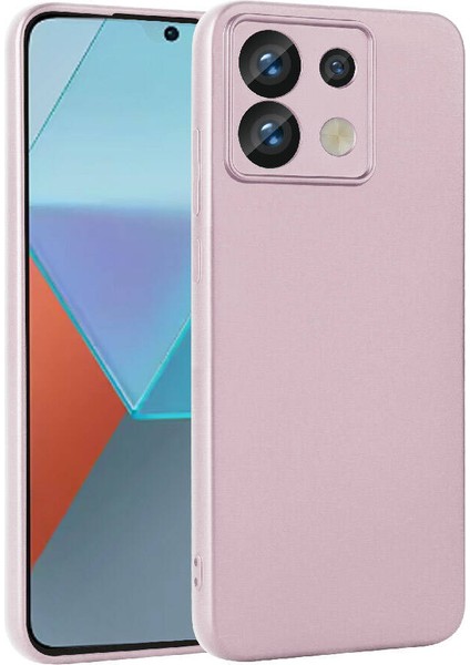 Xiaomi Redmi Note 13 Pro 5g Kılıf Ata Premier Silikon Kapak-Rose Gold
