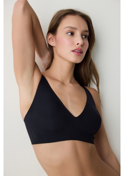 Nude Bra Siyah Sütyen