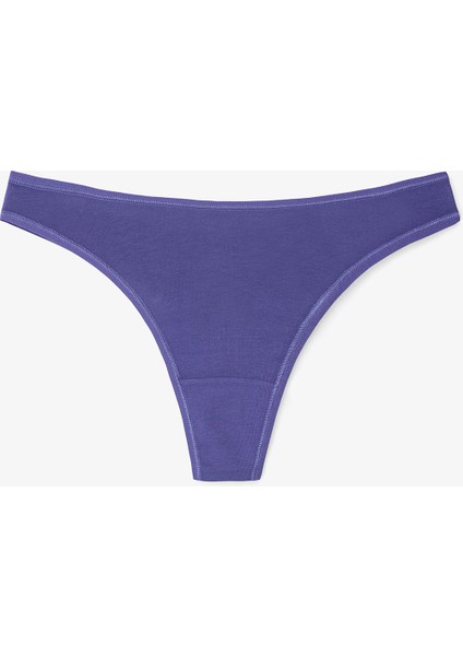 Cherry Bloom Çiçekli Düşük Bel 3'lü Tanga Külot indirimleri