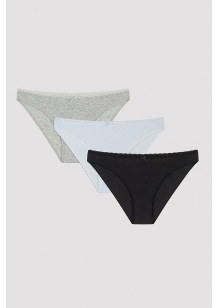 Soft Pointel Basic 3lü Slip Külot