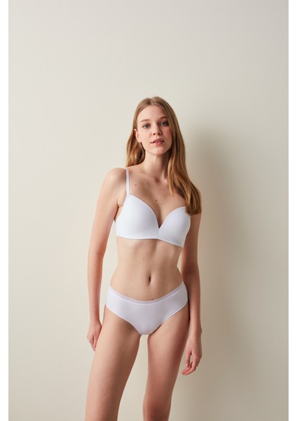 Easy Pamuklu Trim Beyaz Hipster Külot fiyatları