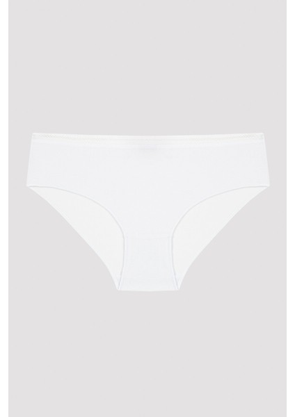 Easy Pamuklu Trim Beyaz Hipster Külot indirimleri