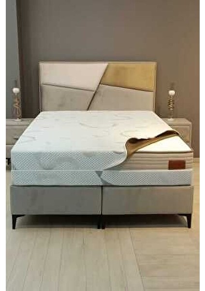 Çift Kişilik Yatak Pedi ve Şiltesi 22 cm Yükseklik