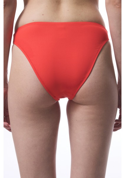 Praslin Minimal Kesim Kırmızı Hıgh Leg Bikini Altı