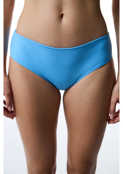 Mavi Bubble Hipster Bikini Altı