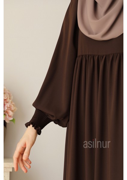 Rana Balon Kol Ferace Kahverengi