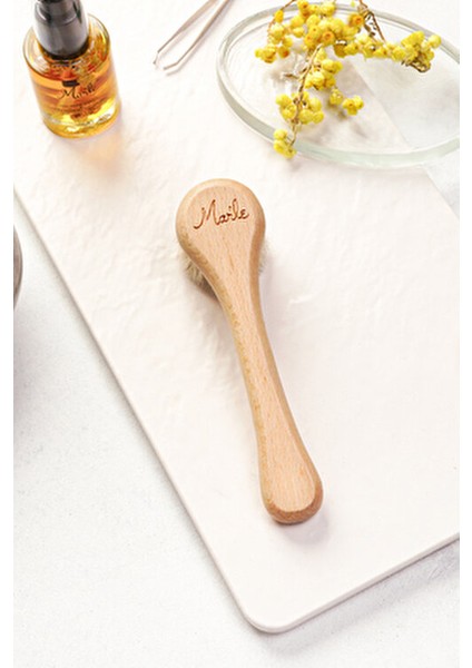 %100 Doğal At Kılı Yüz Bakım Fırçası indirimleri