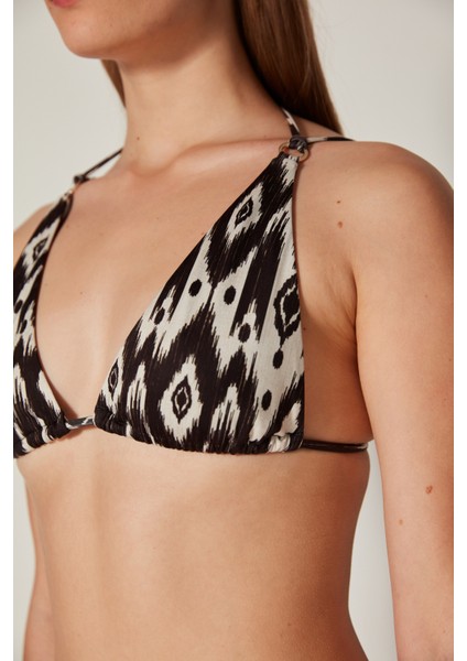 Çok Renkli Olivia Üçgen Bikini Takımı-özgür Masur Koleksiyonu