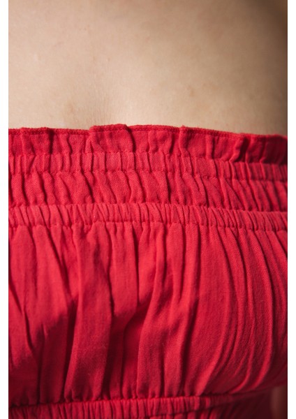 Kırmızı Rio Elbise