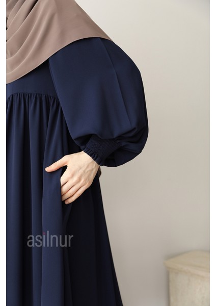 Rana Balon Kol Ferace Lacivert indirimleri