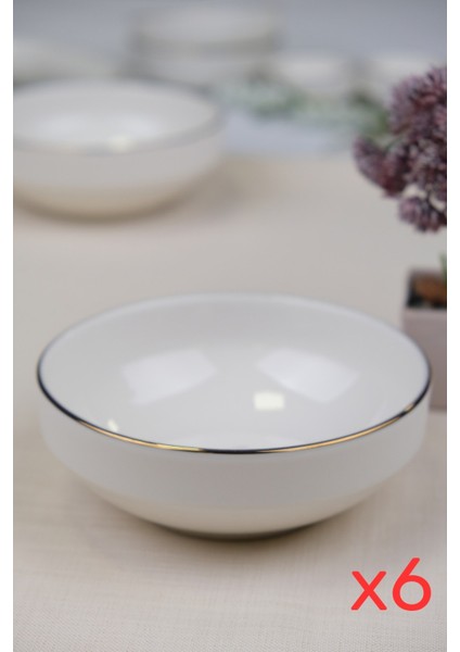 Tabak Evi Porselen Natura Çuha Altın Yaldız Kase 13,50CM 6 Lı modelleri