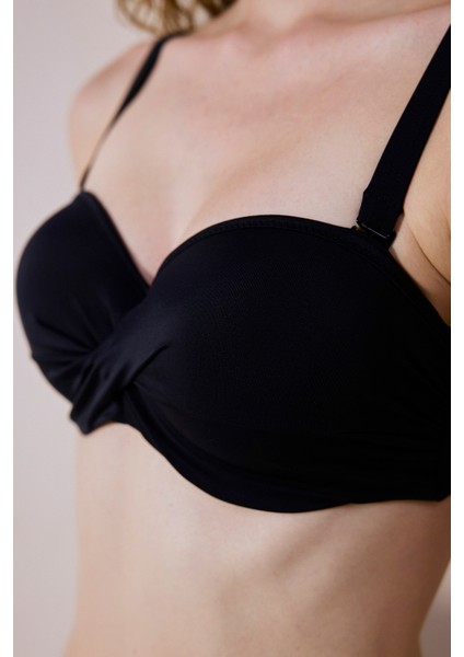 Beauty From Siyah Bikini Üstü