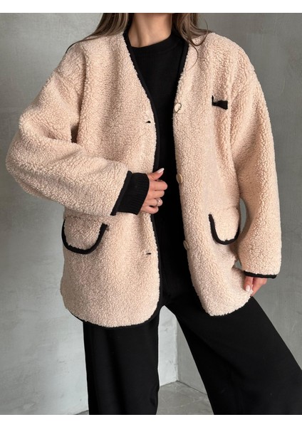 Taş Oakland Şerit Detaylı Bürümcük Ceket modelleri