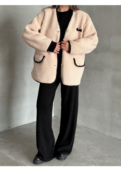 Taş Oakland Şerit Detaylı Bürümcük Ceket fırsatları