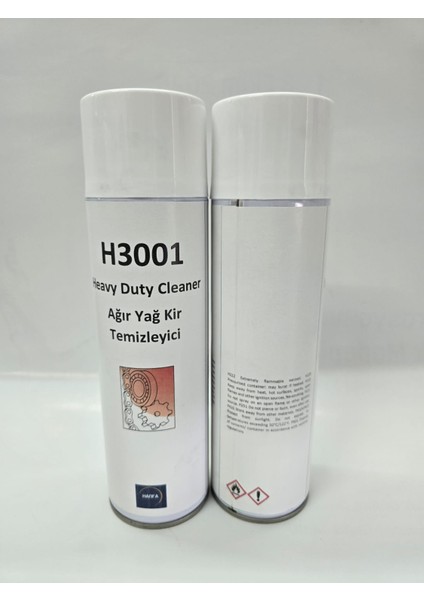 H3001 Heavy Duty Cleaner- Ağır Kir ve Yağ Temizleyici SPREYI-500 ml modelleri