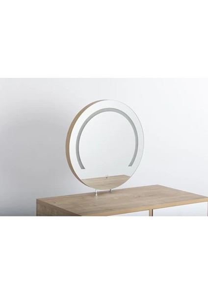 Vera Işıklı Makyaj Masası Aynalı | Makyaj Organizeri | Makyaj Masası Işıklı | Ledli Dokunmatik