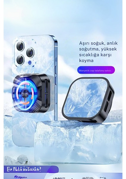 Yeni Cep Telefonu Manyetik Yarı Iletken Peltier Radyatör X79 Magsafe Li Soğutma Oyunu Soğutucu fırsatları